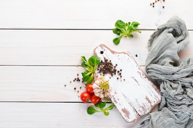 Świeże składniki na stole